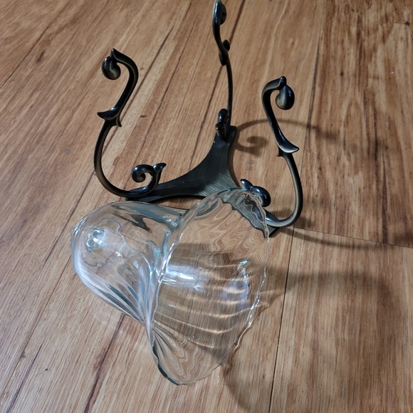 Glass candle holder - Picture 5 of 7